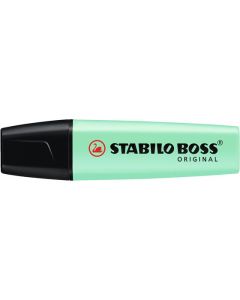 STABILO BOSS PASTEL HIGHLIGHTER HINT OF MINT BOX 10