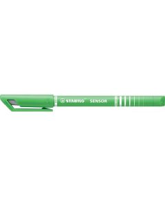 STABILO SENSOR FINELINER LIGHT GREEN BOX 10