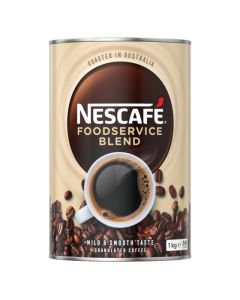 NESCAFE FOOD SERVICE BLEND INSTANT COFFEE CAN 1KG