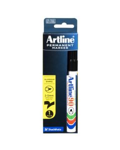 ARTLINE 90 PERMANENT MARKER 5MM CHISEL NIB BLACK HS
