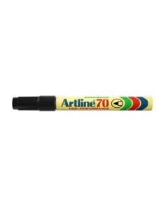 ARTLINE 70 PERMANENT MARKER 1.5MM BULLET NIB BLACK HS