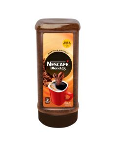 NESCAFE BLEND 43 INSTANT COFFEE BEVERAGE BAR PET JAR 250G