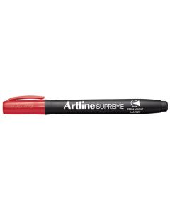 ARTLINE SUPREME PERMANENT MARKER RED ANTIMICROBIAL