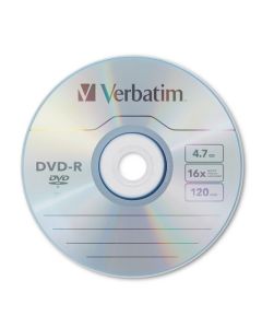 VERBATIM DVD SPINDLE 4.7GB PACK OF 100 16X