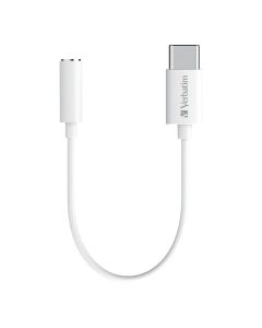 VERBATIM USB-C TO 3.5MM AUDIO JACK 10CM