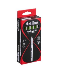 ARTLINE 210 FINELINER PEN 0.6MM LIME GREEN
