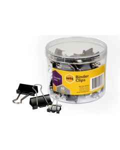 MARBIG BINDER CLIPS BINDER CLIPS ASSORTED SIZES TUB 60