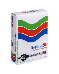 ARTLINE 90 PERMANENT MARKER 5MM CHISEL NIB BLACK