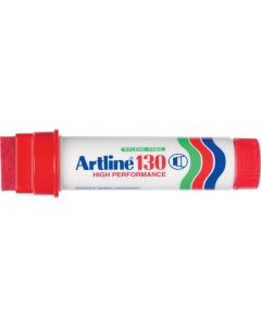 ARTLINE 130 PERMANENT MARKER 30MM CHISEL NIB RED