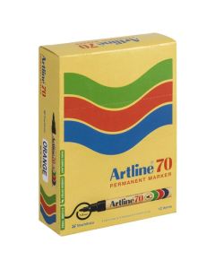 ARTLINE 70 PERMANENT MARKER 1.5MM BULLET NIB ORANGE