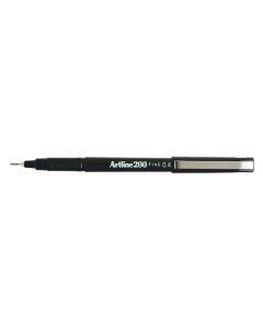 ARTLINE 220 FINELINER PEN 0.2MM BLACK PACK4 HS