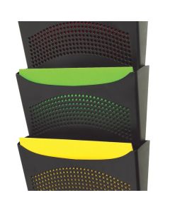 MARBIG ENVIRO WALL POCKET 3 COMPARTMNT BLACK