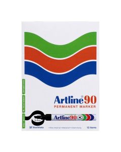 ARTLINE 90 PERMANENT MARKER 5MM CHISEL NIB ASSORTED