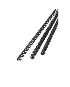 REXEL BINDING COMB 12.5MM BLACK PACK 100