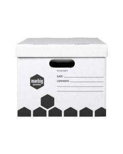 MARBIG ARCHIVE BOX QUICKFOLD WITH LID