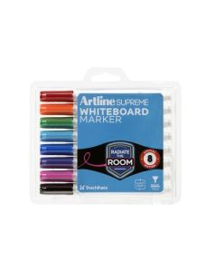 ARTLINE SUPREME WHITEBOARD MARKER ASSORTED ANTIMICROBIAL
