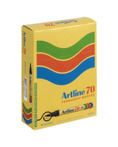ARTLINE 70 PERMANENT MARKER 1.5MM BULLET NIB BRIGHTS ASSORTED