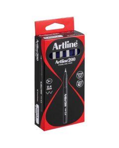 ARTLINE 200 BRIGHT FINELINER PEN 0.4MM PURPLE