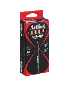 ARTLINE 200 FINELINER PEN 0.4MM ORANGE