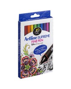 ARTLINE SUPREME FINELINER PEN ASSORTED