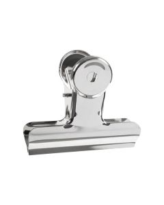 ESSELTE CLIP BULLDOG 75MM BOX 36 CHROME