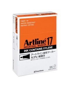ARTLINE 17 INDUSTRIAL PERMANENT MARKER 1.5MM BULLET NIB BLACK