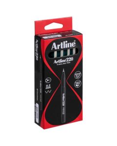 ARTLINE 220 FINELINER PEN 0.2MM DARK GREEN