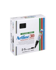 ARTLINE 30 PERMANENT MARKER 5MM CHISEL NIB BLACK