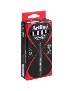 ARTLINE 220 FINELINER PEN 0.2MM MAGENTA