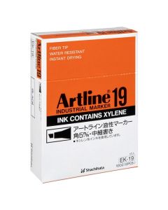 ARTLINE 19 INDUSTRIAL PERMANENT MARKER 5MM CHISEL NIB BLACK