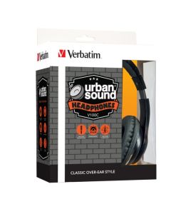 VERBATIM STEREO HEADPHONE CLASSIC BLACK