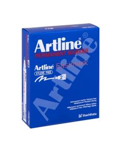 ARTLINE 107 EASIMARK PERMANENT MARKER 2MM BULLET NIB BLACK