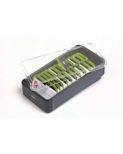 MARBIG PROFESSIONAL BUSINESS CARD FILING BOX 400CAP