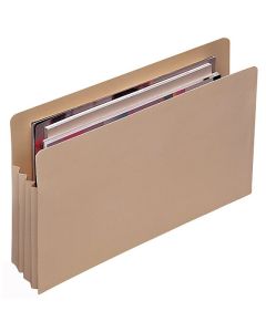 MARBIG EXPANDING FILE JACKETS FOOLSCAP BUFF PACK5