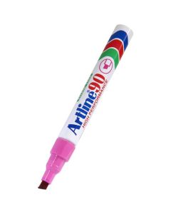 ARTLINE 90 PERMANENT MARKER 5MM CHISEL NIB PINK