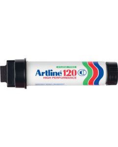 ARTLINE 120 PERMANENT MARKER 20MM WEDGE NIB BLACK