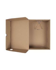 MARBIG ENVIRO BOX FILE A4 80MM KRAFT