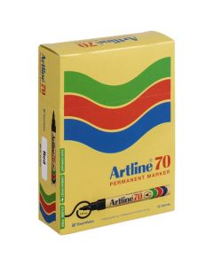 ARTLINE 70 PERMANENT MARKER 1.5MM BULLET NIB RED