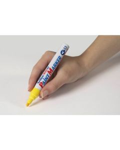ARTLINE 400 PERMANENT PAINT MARKER 2.3MM BULLET YELLOW