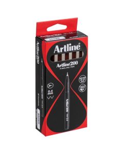 ARTLINE 200 FINELINER PEN 0.4MM BROWN