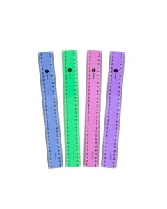 MARBIG RULER 30CM COLOUR