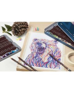 DERWENT COLOURSOFT PENCIL TIN 72