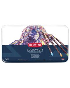 DERWENT COLOURSOFT PENCIL TIN 36