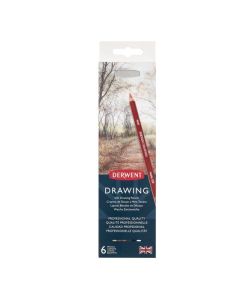 DERWENT DRAWING PENCIL TIN 6