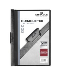 DURABLE DURACLIP DOCUMENT FILE A4 60 SHEET BLACK