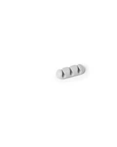 DURABLE CAVOLINE SELF-ADH CABLE CLIPS 3, GREY PACK2