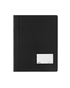 DURABLE PREMIUM FLAT FILE A4 EXTRA WIDE TRANSLUSCENT BLACK