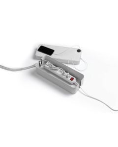 DURABLE CAVOLINE CABLE BOXES L CABLE, GREY