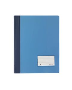 DURABLE PREMIUM FLAT FILE A4 EXTRA WIDE TRANSLUSCENT BLUE