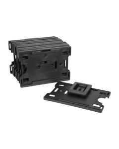 REXEL ID SECURITY RIGID CARD HOLDER WITH ADJUSTAB 10PACK